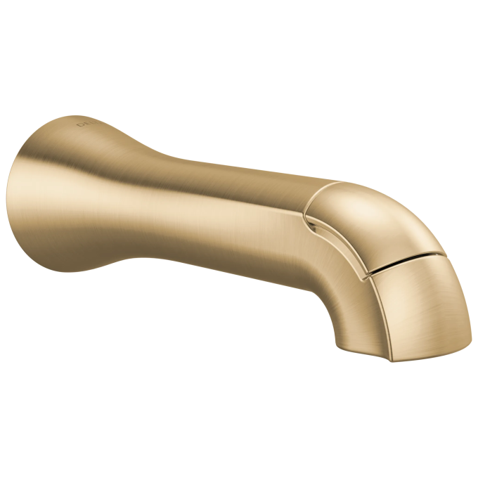 DELTA Bonacci Diverter Tub Spout — Lumicoat® Champagne Bronze