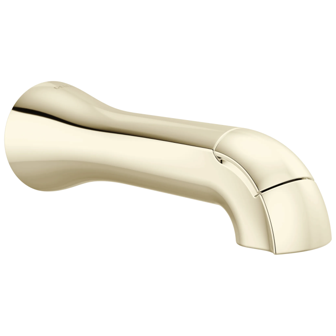 DELTA Bonacci Diverter Tub Spout — Lumicoat® Polished Nickel