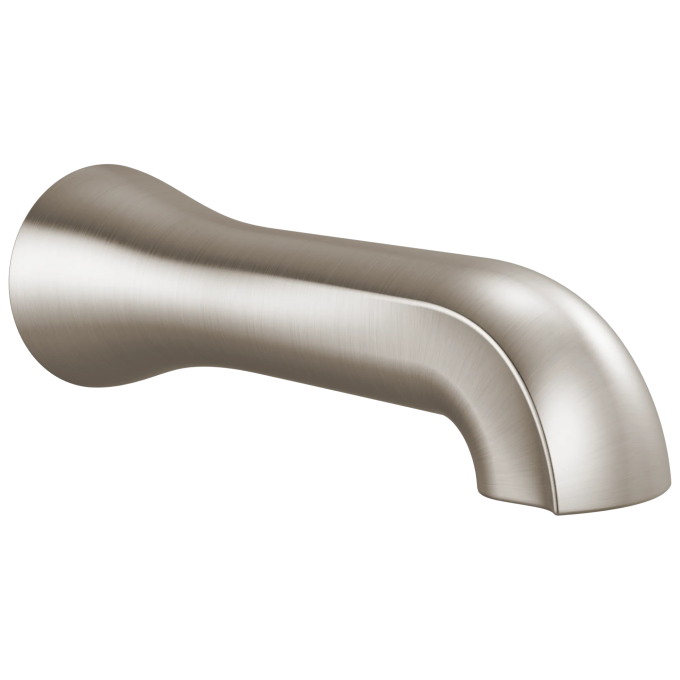 DELTA Bonacci Non-Diverter Tub Spout — Lumicoat® Stainless