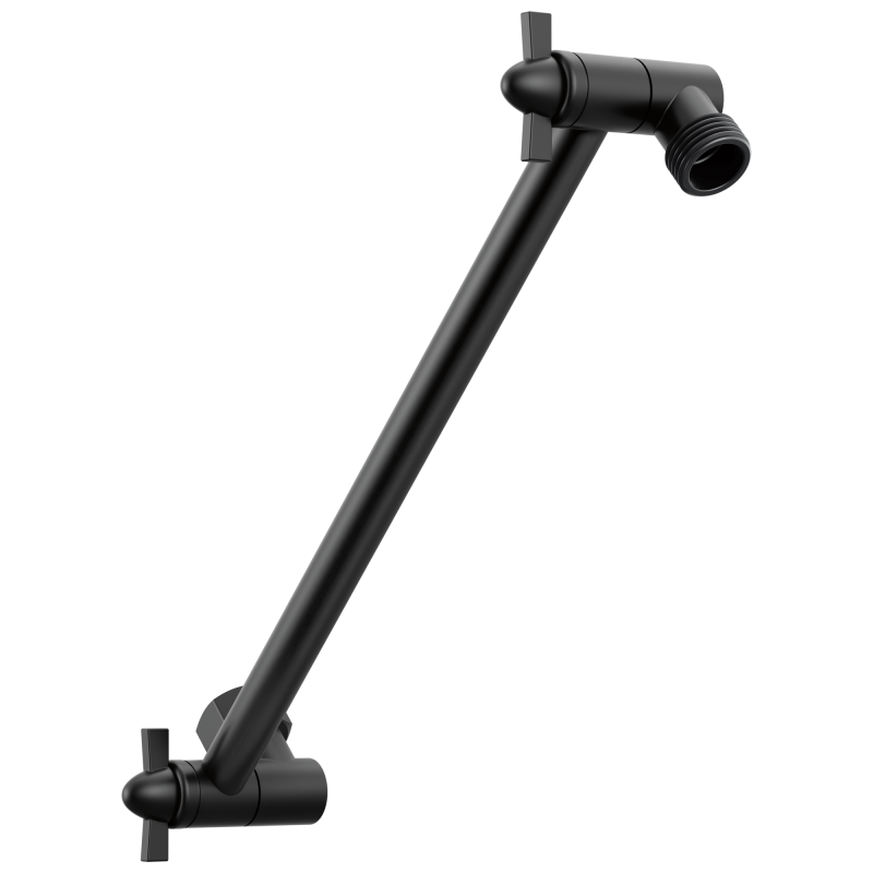 DELTA Universal Showering Components Adjustable Shower Arm — Matte Black