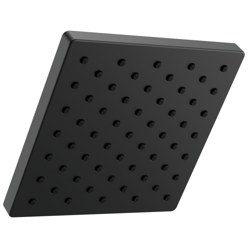 DELTA Universal Showering Components Single-Setting Shower Head — Matte Black