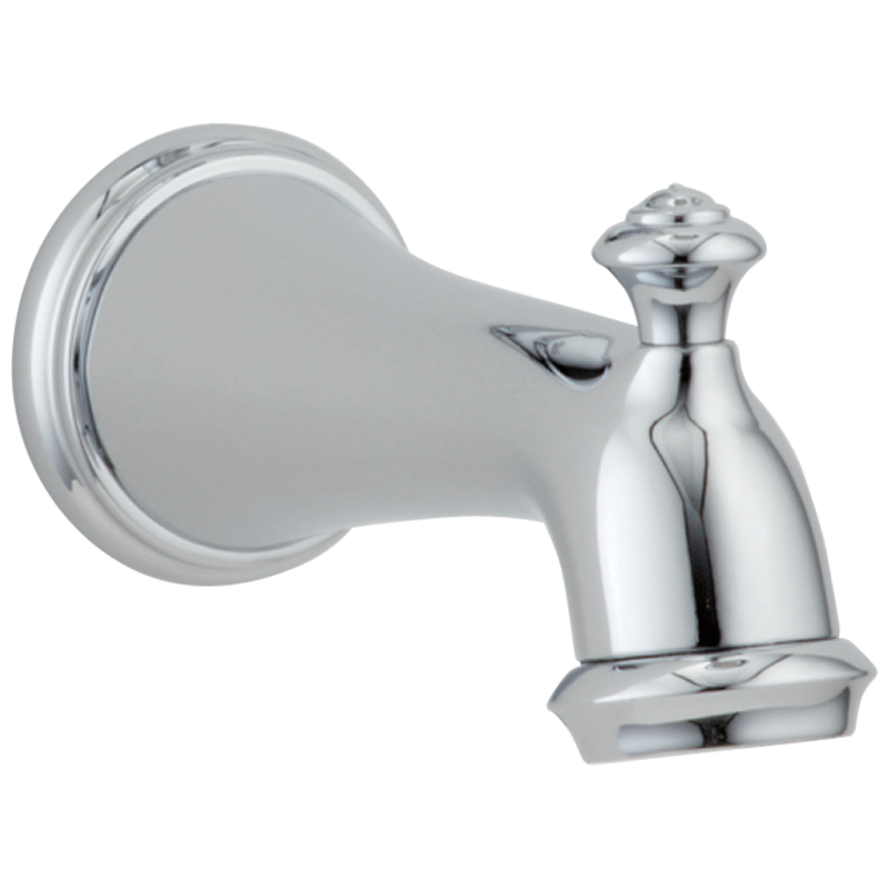 DELTA Victorian Tub Spout - Pull-Up Diverter — Chrome