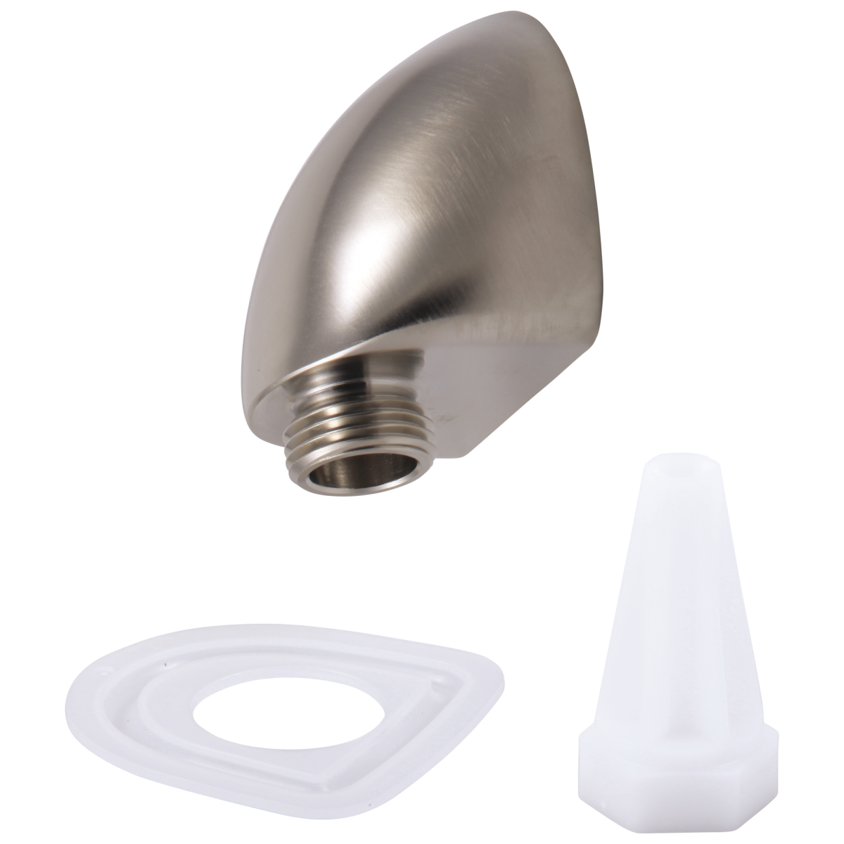 BRIZO Other Wall Mount Elbow — Brushed Nickel