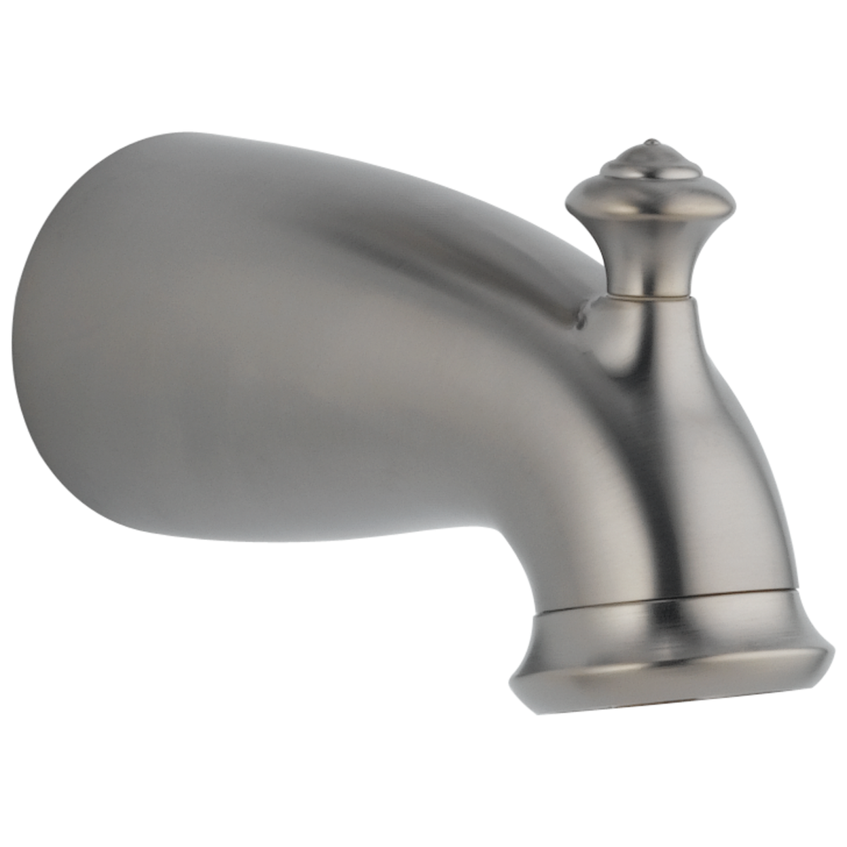 DELTA Leland Tub Spout - Pull-Up Diverter — Stainless