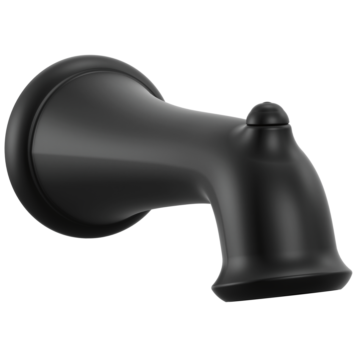 DELTA Cassidy Tub Spout Non-Diverter — Matte Black