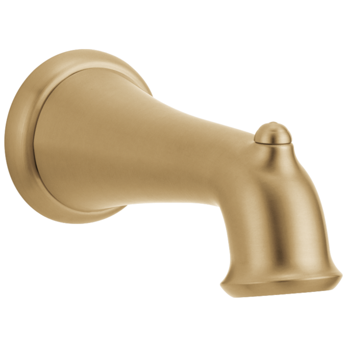 DELTA Victorian Tub Spout - Non-Diverter — Champagne Bronze