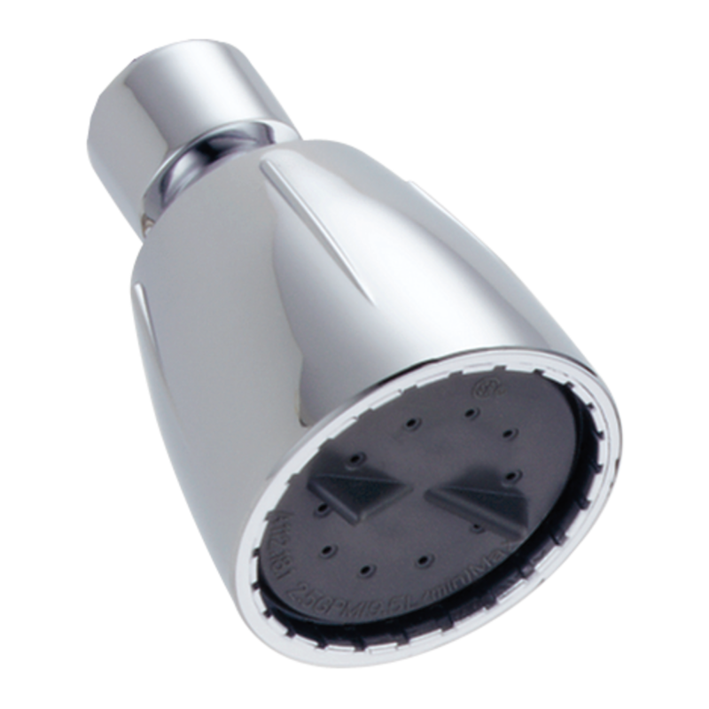 DELTA Universal Showering Components Fundamentals Single-Setting Shower Head — Chrome