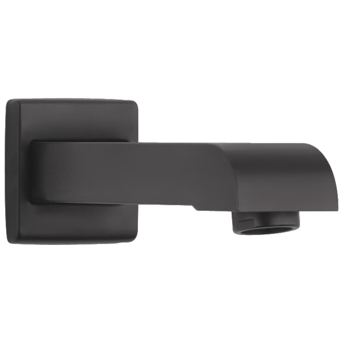 DELTA Ara Tub Spout - Non-Diverter — Matte Black