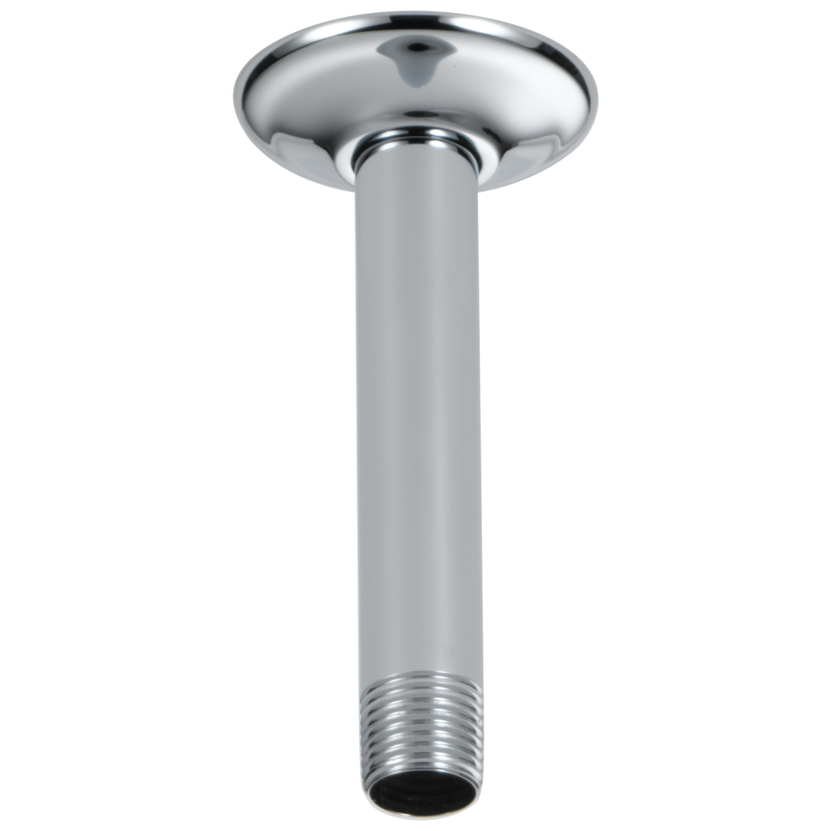 BRIZO Essential Shower 6" Ceiling Mount Shower Arm And Round Flange — Chrome
