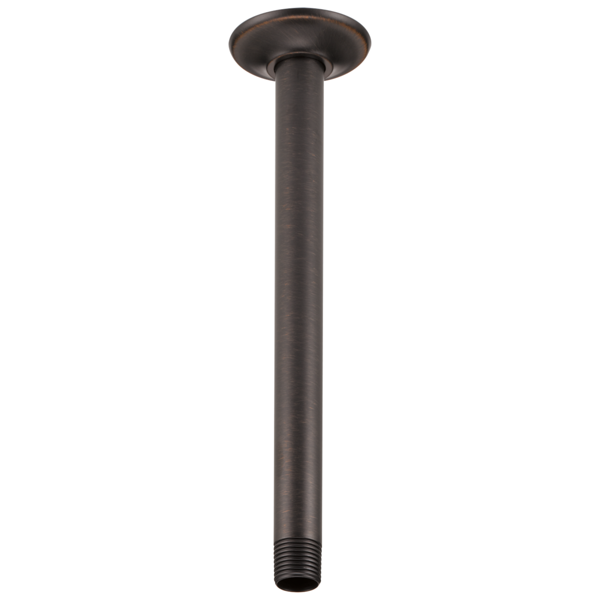 BRIZO Essential Shower 10" Ceiling Mount Shower Arm And Round Flange — Venetian Bronze
