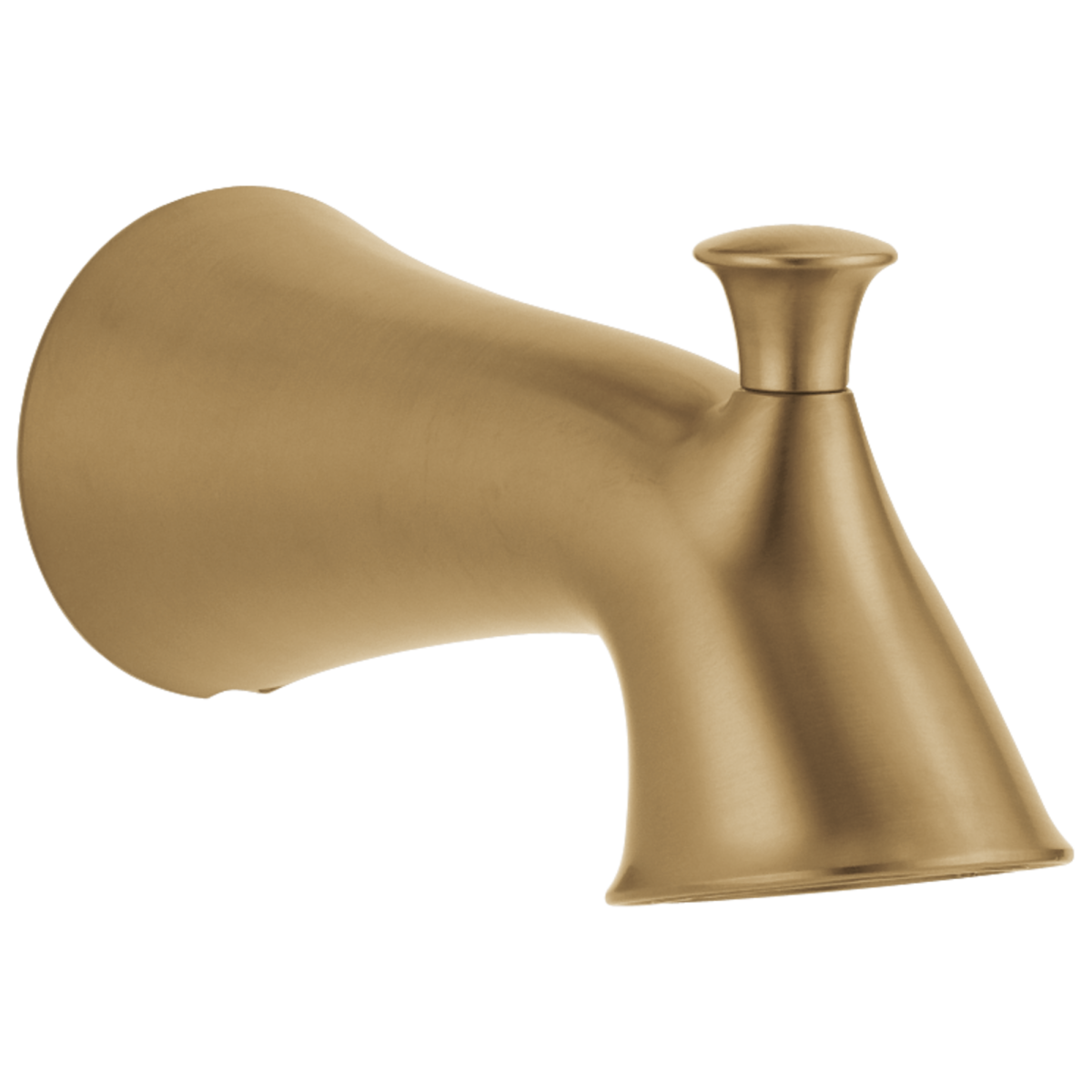 DELTA Lahara Tub Spout - Pull-Up Diverter — Champagne Bronze