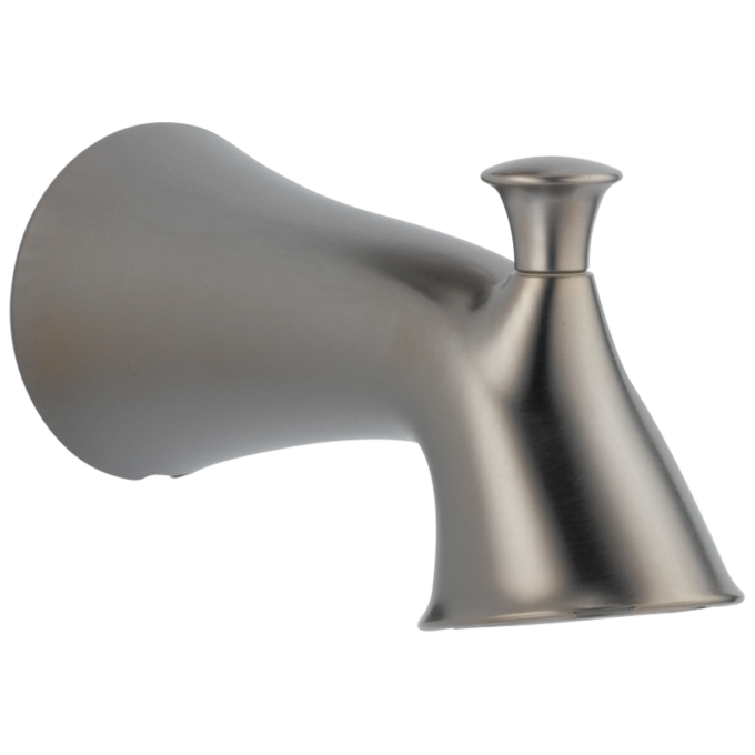 DELTA Lahara Tub Spout - Pull-Up Diverter — Stainless