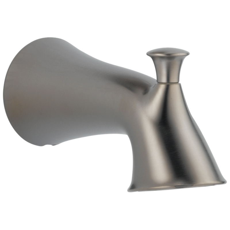 DELTA Lahara Tub Spout - Pull-Up Diverter — Stainless