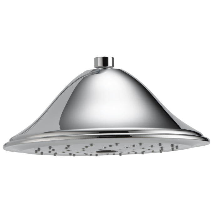 BRIZO Traditional Round Raincan Showerhead — Chrome