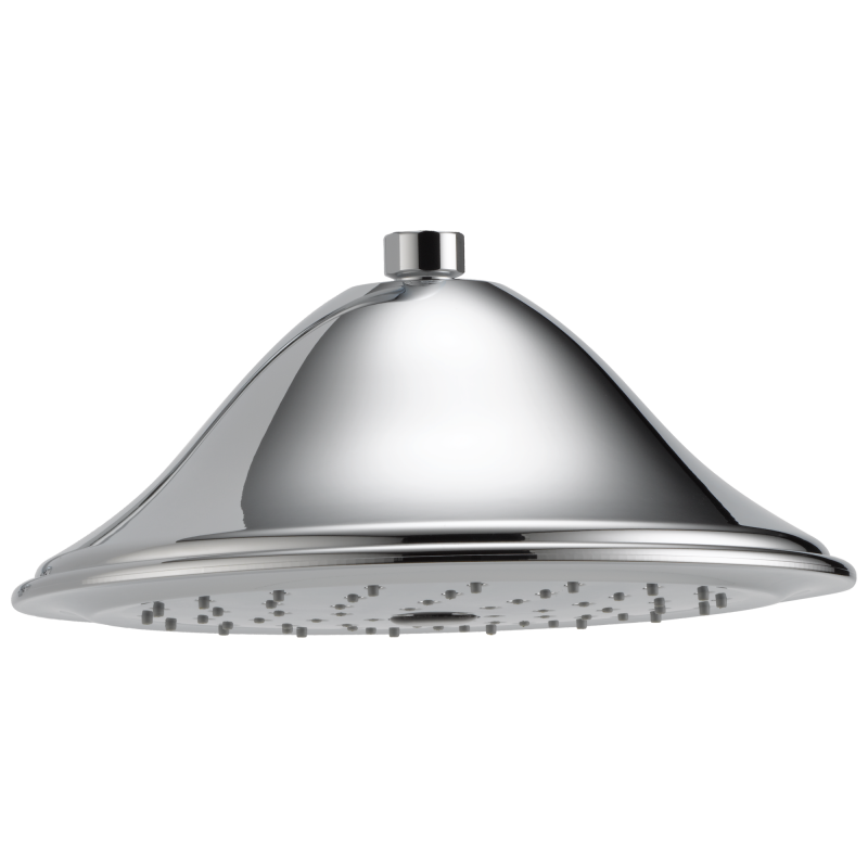 BRIZO Other 9 3/8" Single-Function Round Raincan Shower Head — Chrome