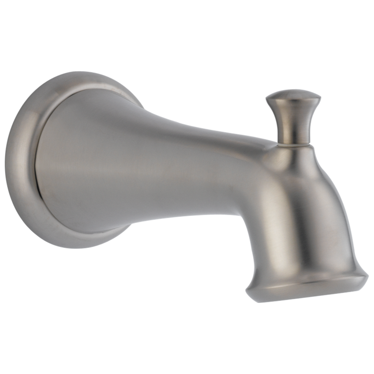DELTA Carlisle Tub Spout - Pull-Up Diverter — Stainless