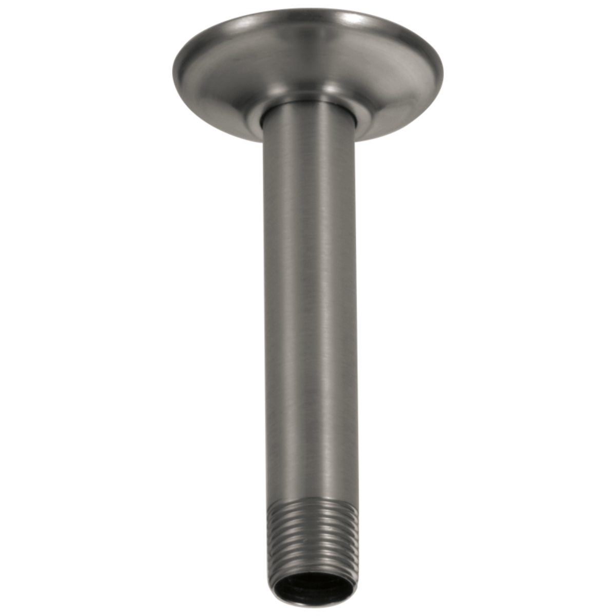 DELTA Universal Showering Components Shower Arm & Flange - Ceiling Mount — Black Stainless