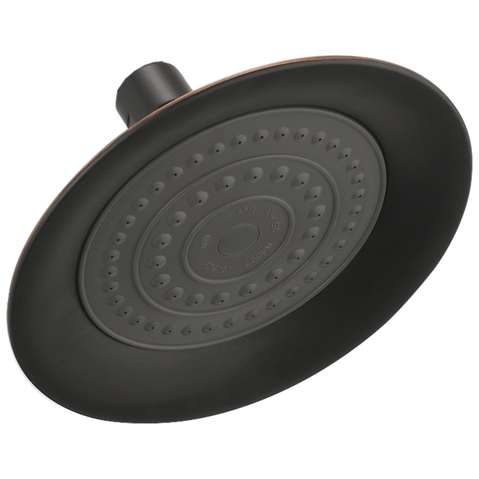 DELTA Universal Showering Components Single-Setting Raincan Shower Head — Oil Rubbed Bronze