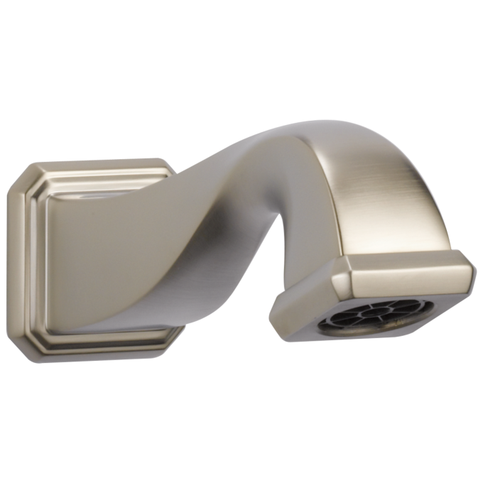BRIZO Virage Tub Spout - Pull-Down Diverter — Brushed Nickel