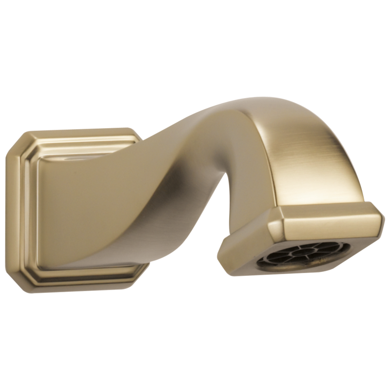 BRIZO Virage Virage Diverter Tub Spout — Luxe Gold