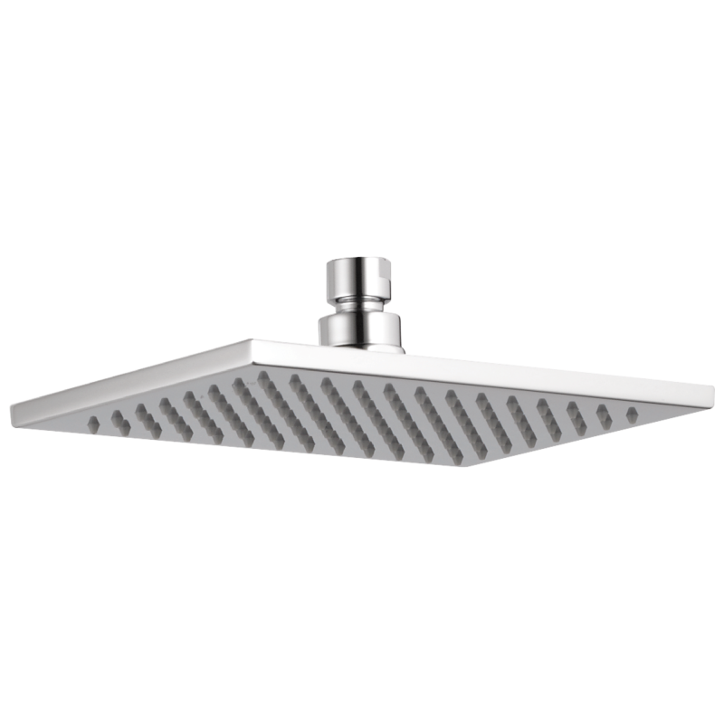 DELTA Universal Showering Components Single-Setting Raincan Shower Head — Lumicoat® Chrome