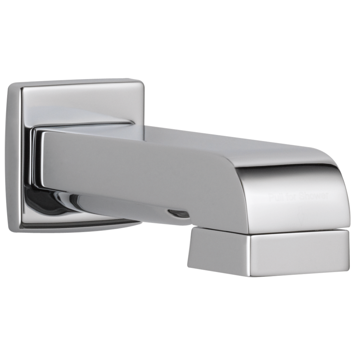BRIZO Siderna Tub Spout/Pull-down Diverter Assembly — Chrome