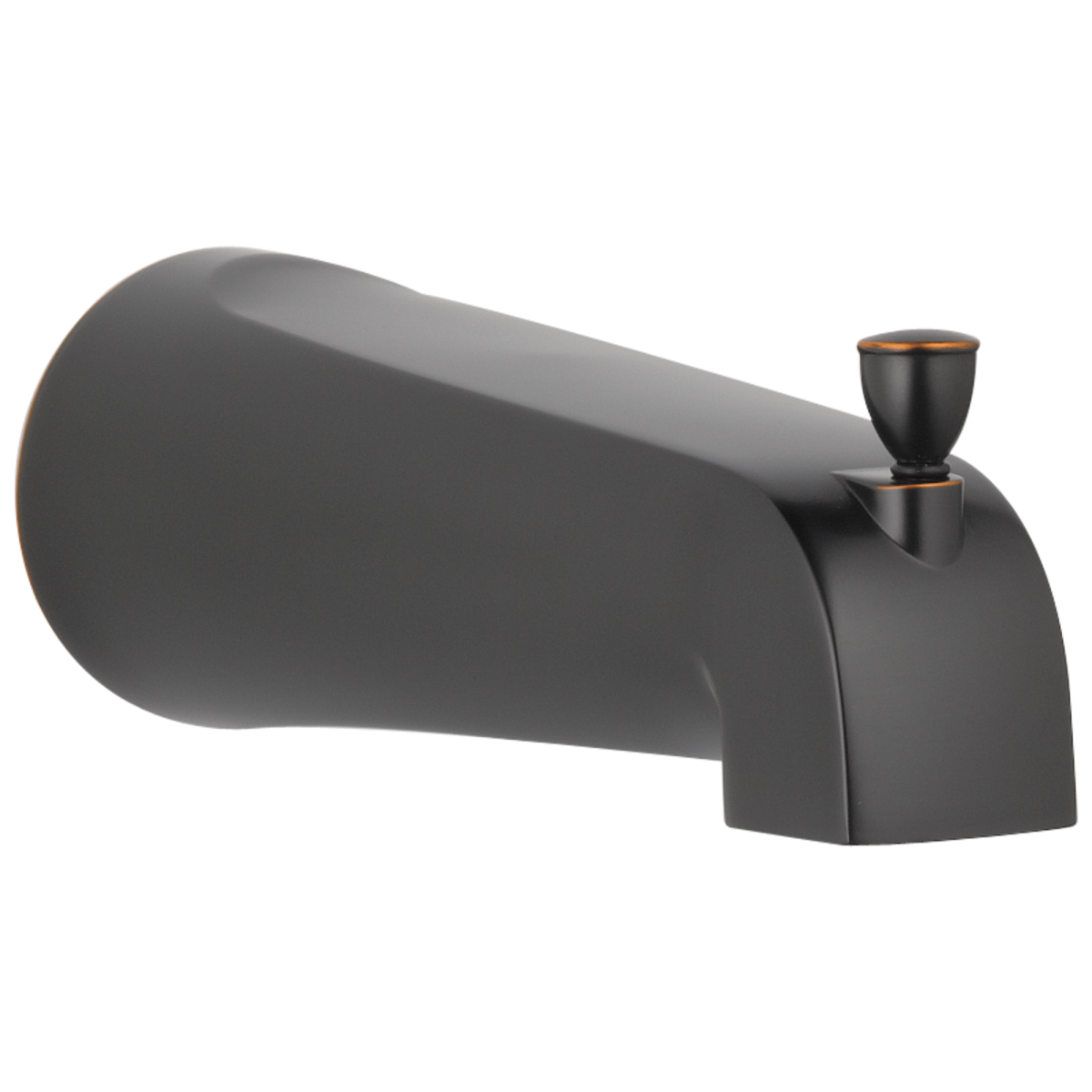 DELTA Foundations Tub Spout - Pull-Up Diverter — Oil Rubbed Bronze