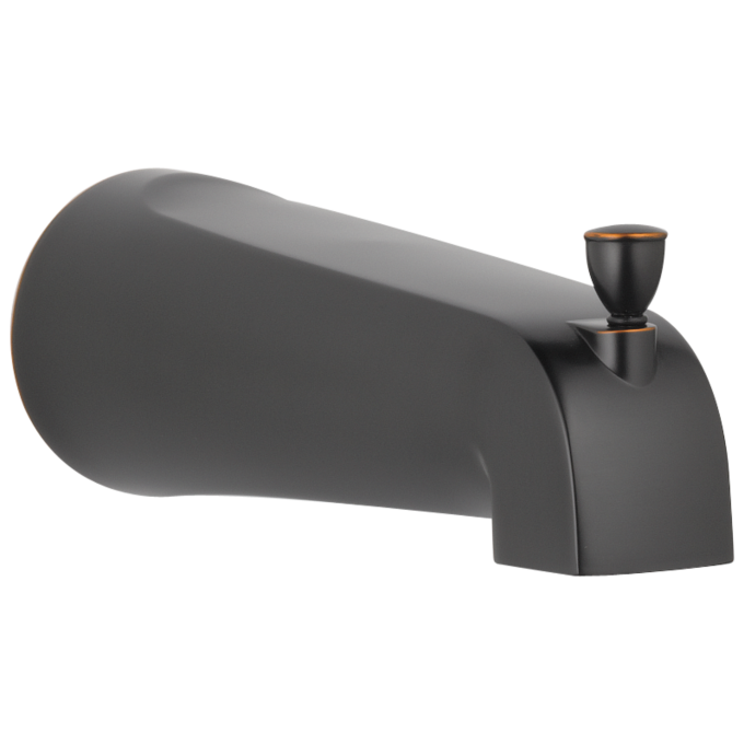 DELTA Foundations Tub Spout - Pull-Up Diverter — Oil Rubbed Bronze