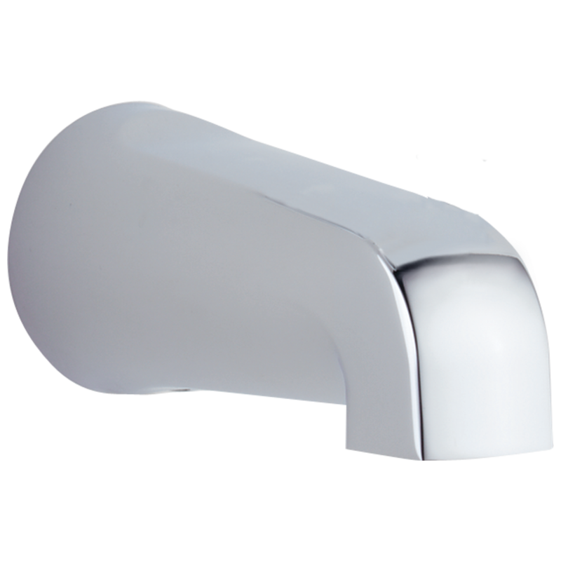 DELTA Foundations Tub Spout - Non-Diverter — Chrome