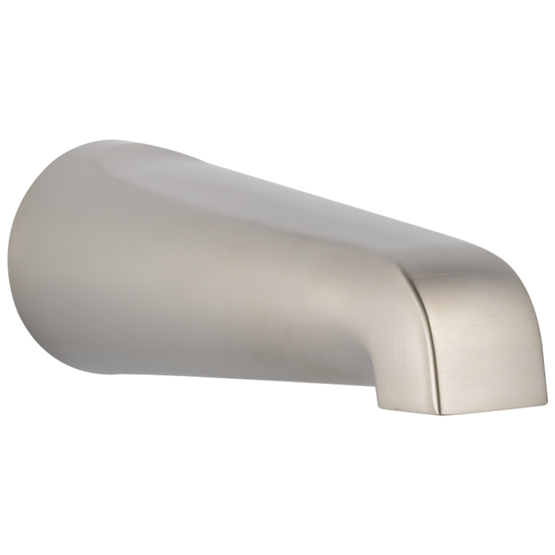 DELTA Foundations Tub Spout - Non-Diverter — Stainless