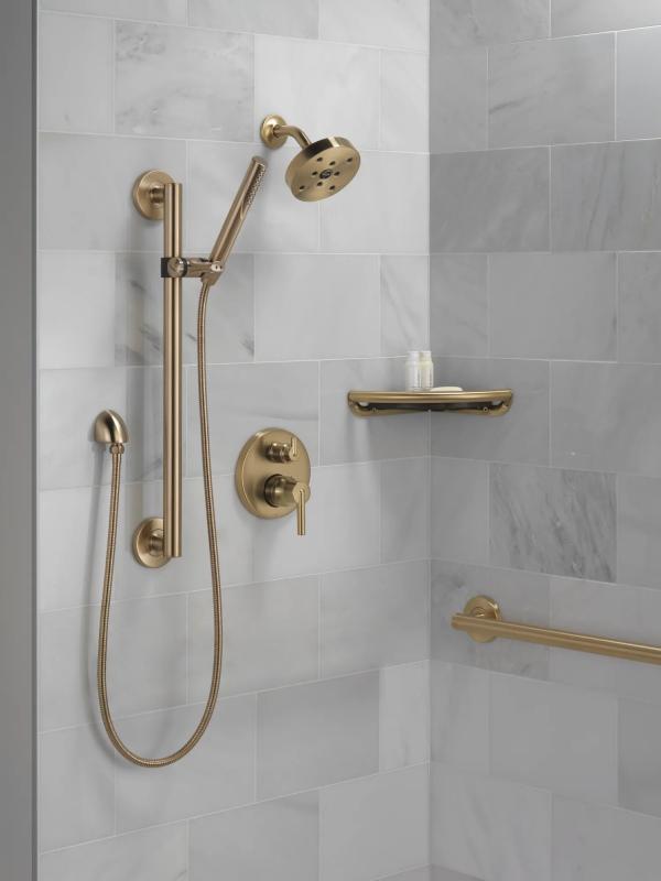 DELTA Trinsic Single-Setting Hand Shower — Champagne Bronze