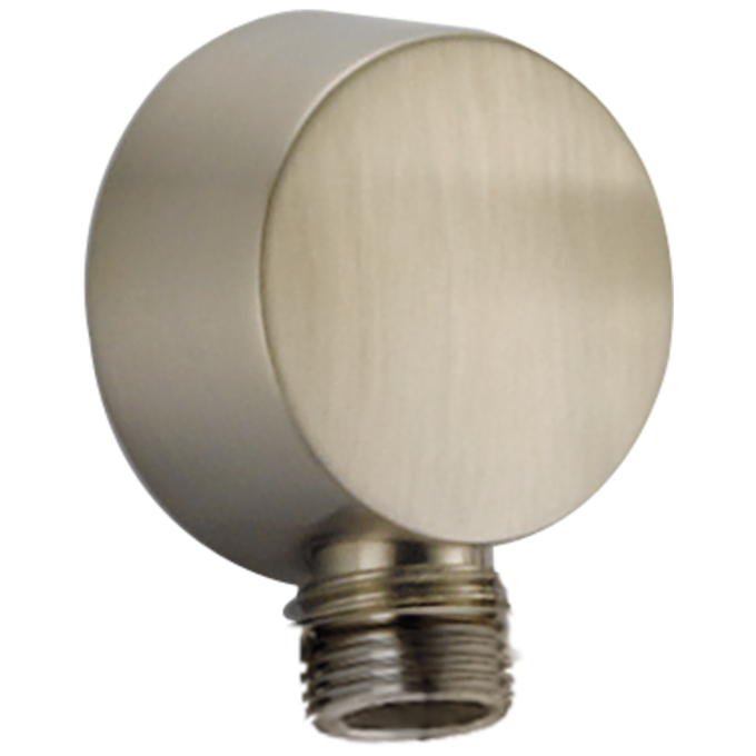 BRIZO Essential Shower Handshower Wall Elbow And Gasket — Brushed Nickel