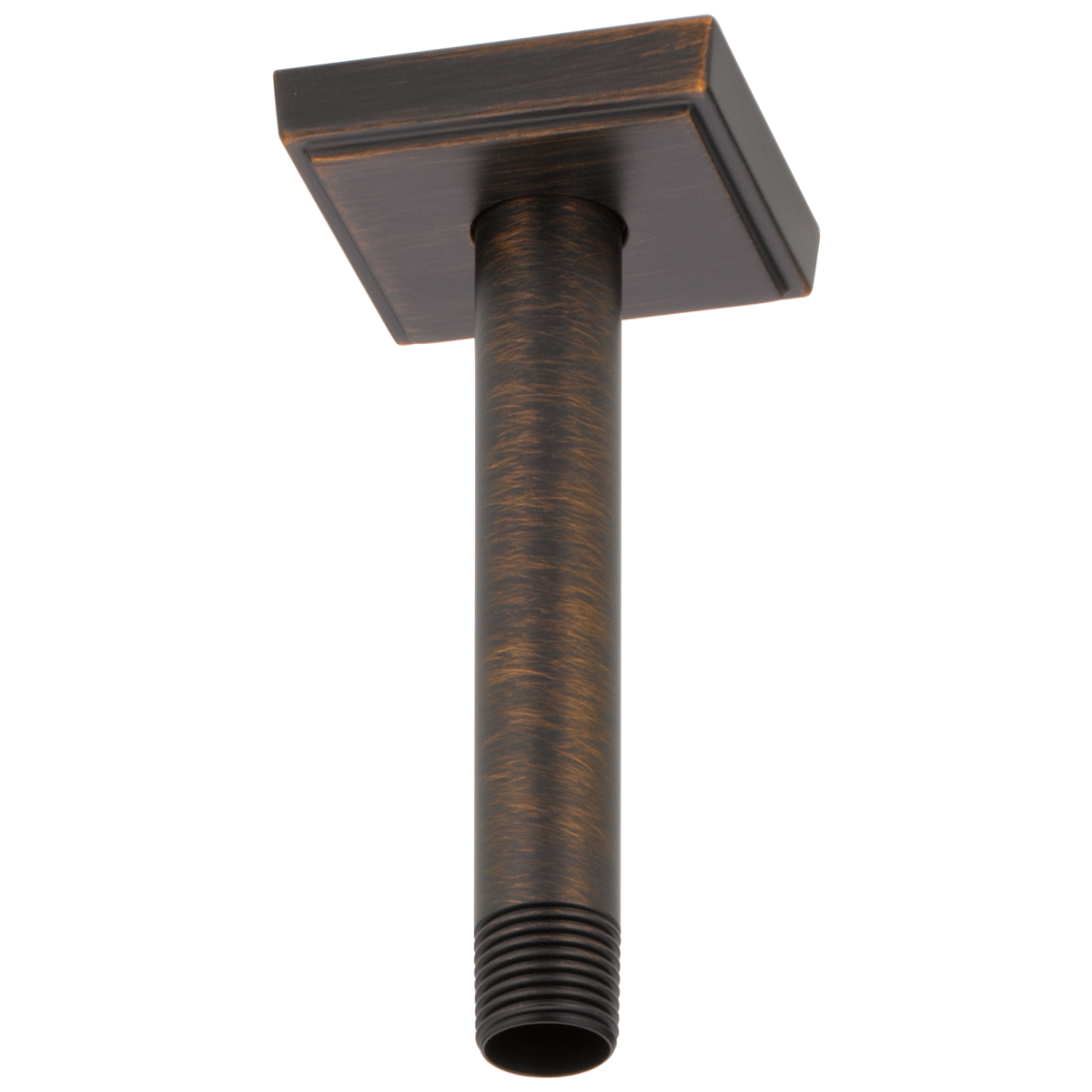 BRIZO Essential Shower 6" Ceiling Mount Shower Arm And Square Flange — Venetian Bronze