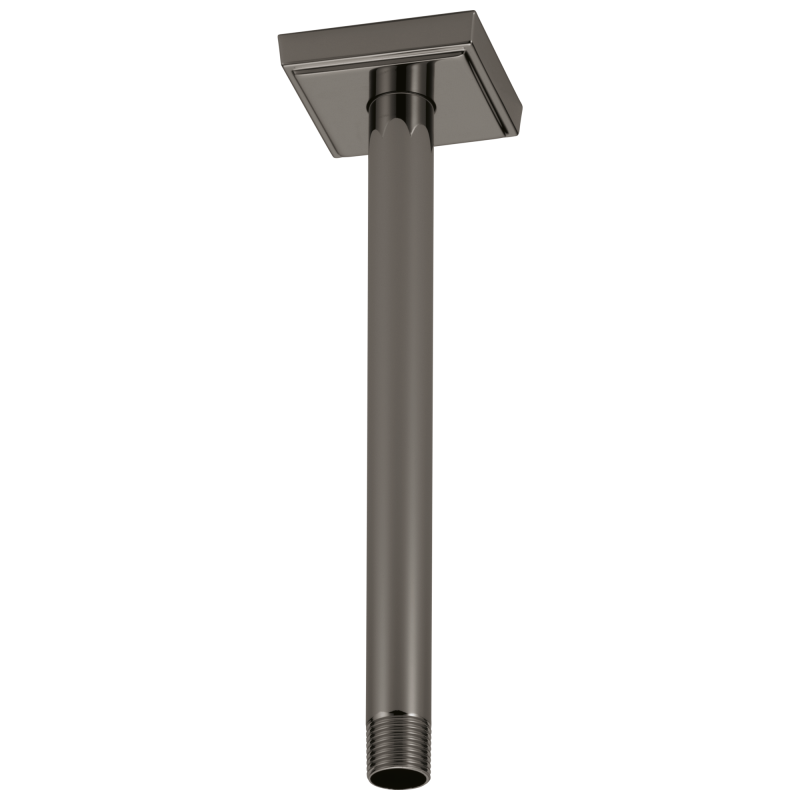BRIZO Allaria 10" Ceiling Mount Shower Arm And Flange — Brilliance Black Onyx