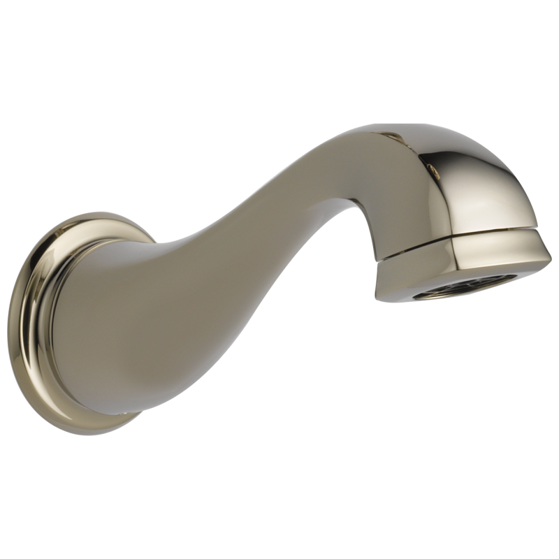 BRIZO Charlotte Tub Spout Assembly — Polished Nickel