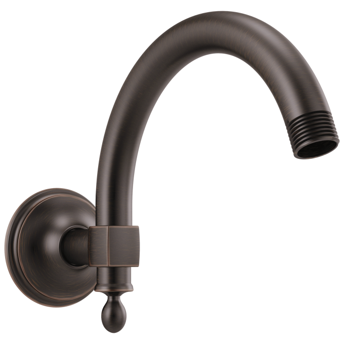 BRIZO Essential Shower 10" Classic Wall Mount Shower Arm And Flange — Venetian Bronze