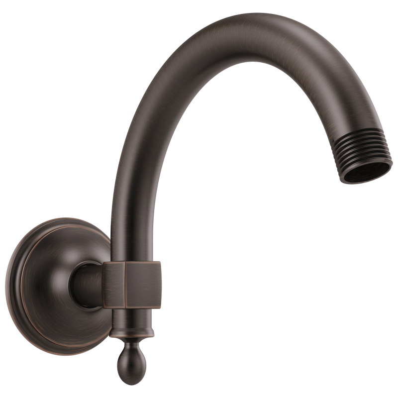 BRIZO Essential Shower 10" Classic Wall Mount Shower Arm And Flange — Venetian Bronze