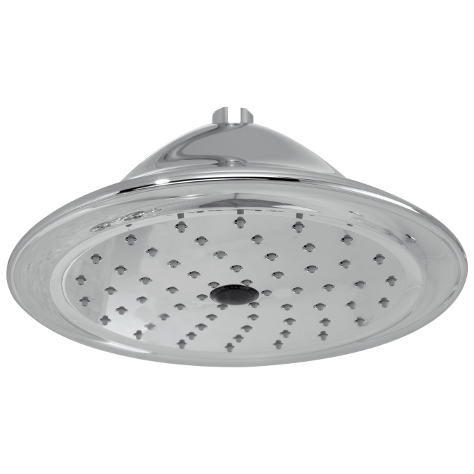 DELTA Universal Showering Components Single-Setting Raincan Shower Head — Chrome