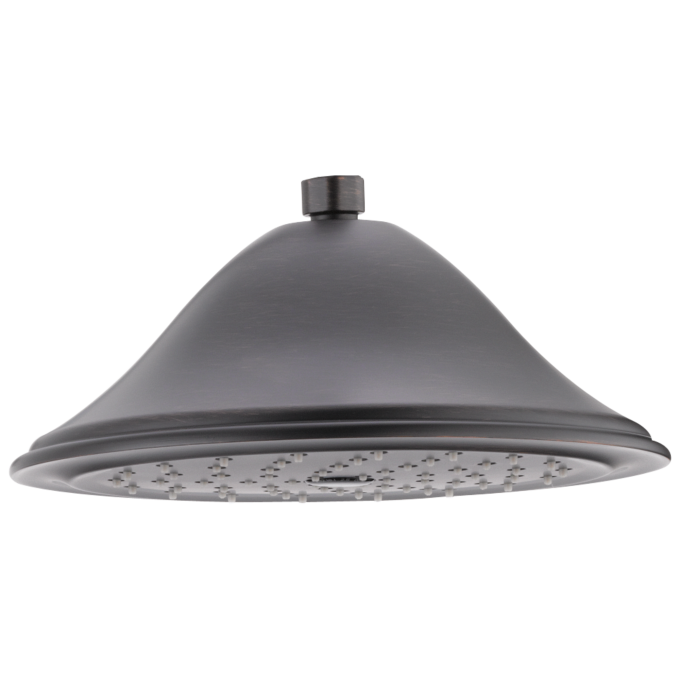 DELTA Universal Showering Components Single-Setting Raincan Shower Head — Venetian Bronze