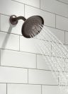 DELTA Silverton Touch-Clean Water-Efficient Shower Head - 1.75 GPM — Venetian Bronze