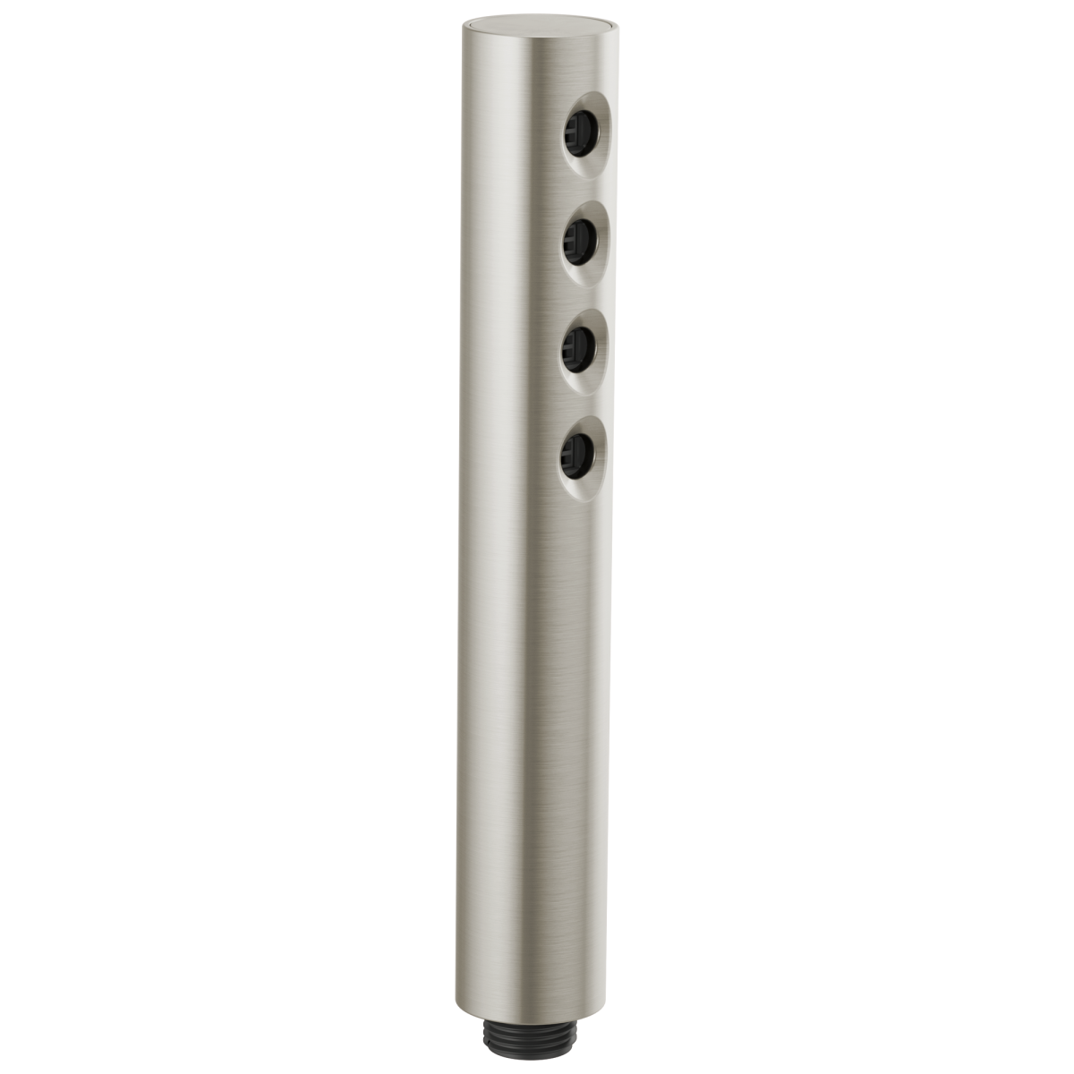 BRIZO Essential Shower Linear Round H2Okinetic Single Function Handshower — Luxe Nickel