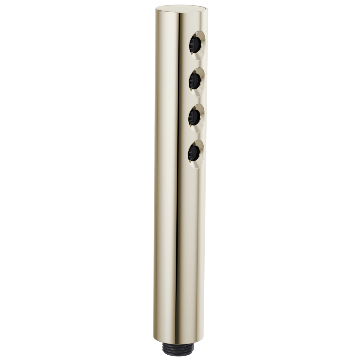 BRIZO Essential Shower Linear Round H2Okinetic Single Function Handshower — Polished Nickel