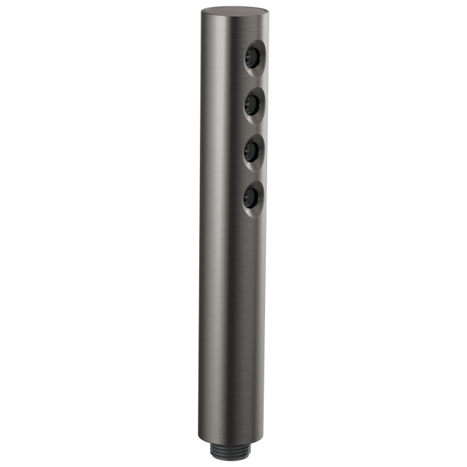 BRIZO Essential Shower Linear Round H2Okinetic Single Function Handshower — Luxe Steel