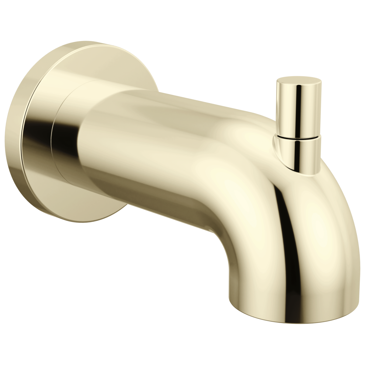 DELTA Trinsic Tub Spout Pull-Up Diverter — Polished Nickel