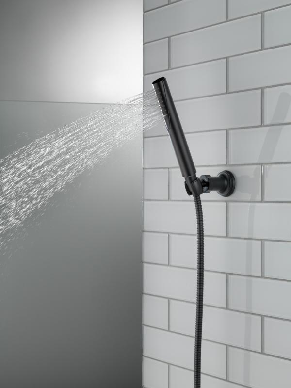 DELTA Trinsic Single-Setting Hand Shower — Matte Black
