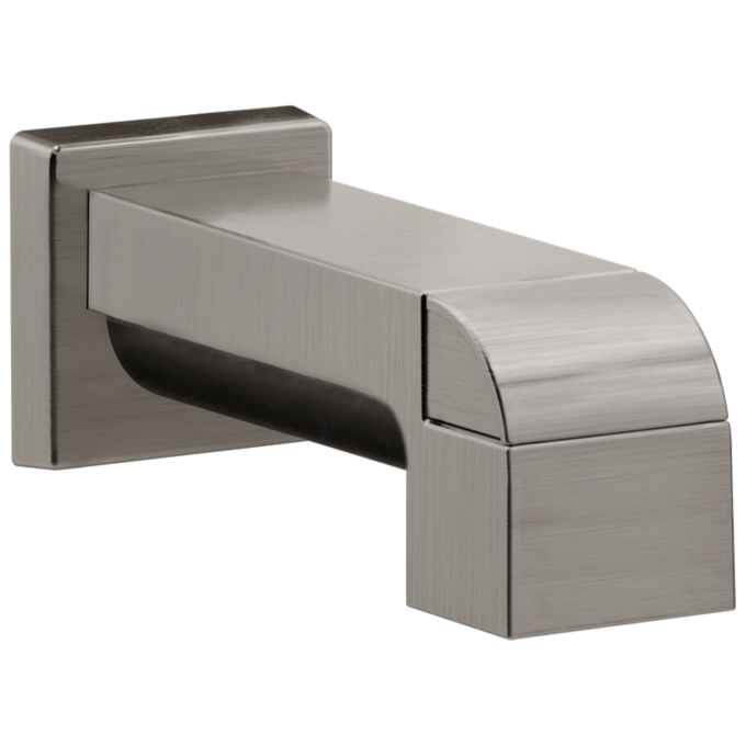 DELTA Ara Tub Spout - Pull-Up Diverter — Stainless