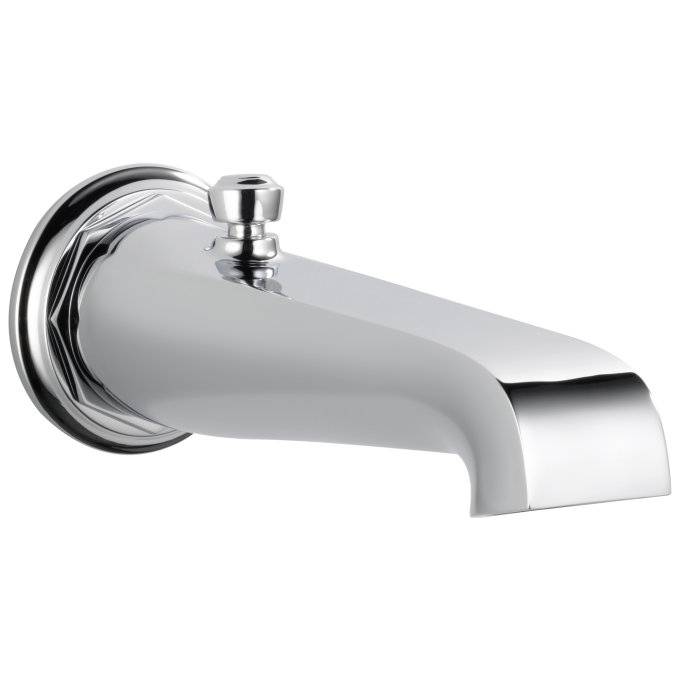 BRIZO Rook Tub Spout - Pull-up Diverter — Chrome