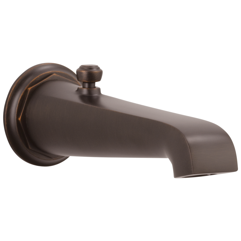 BRIZO Rook Tub Spout - Pull-up Diverter — Venetian Bronze