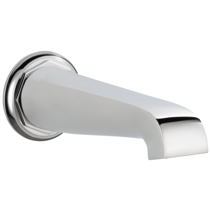 BRIZO Rook Non-Diverter Tub Spout — Chrome