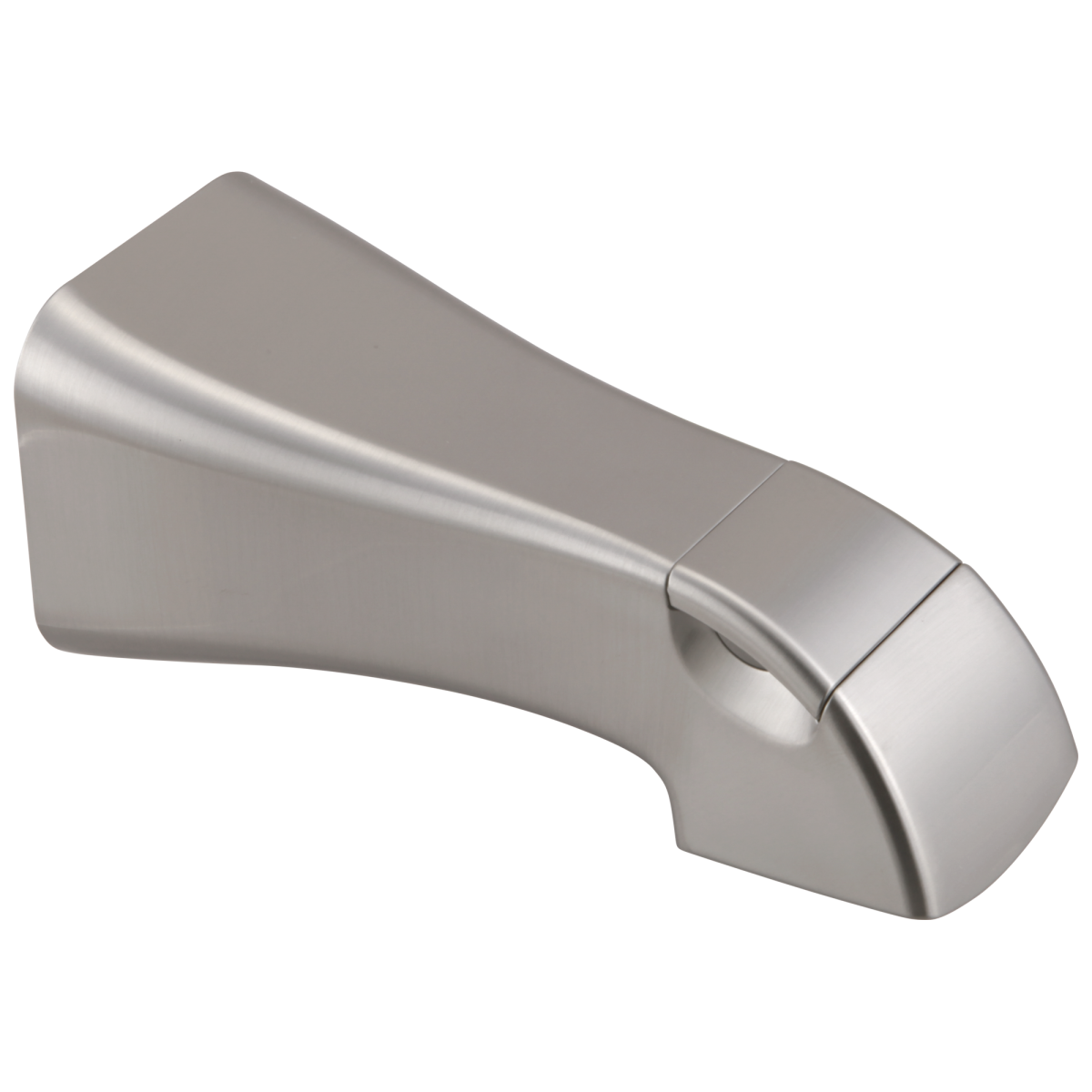 DELTA Sawyer Tub Spout - Pull-Up Diverter — Stainless